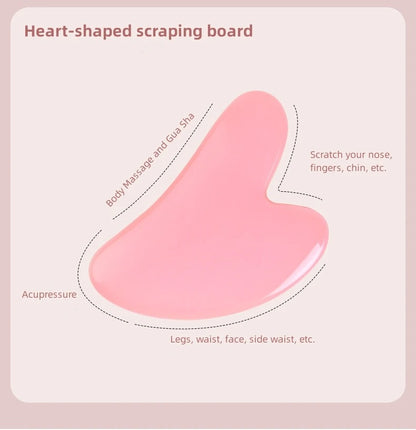 Gua Sha Massage Board Neck Anti Wrinkle Massager